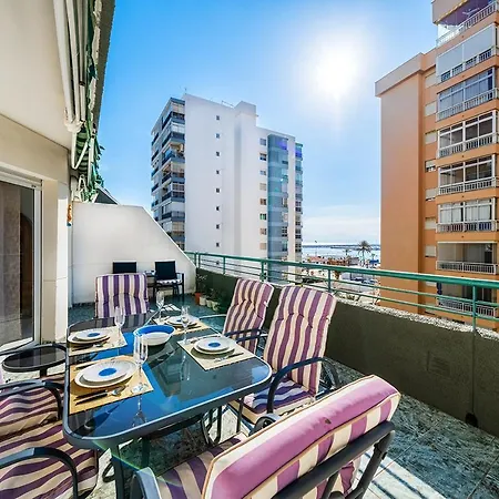 Rooftop Pool In Fuengirola Marina By Costarentals - Ref 32