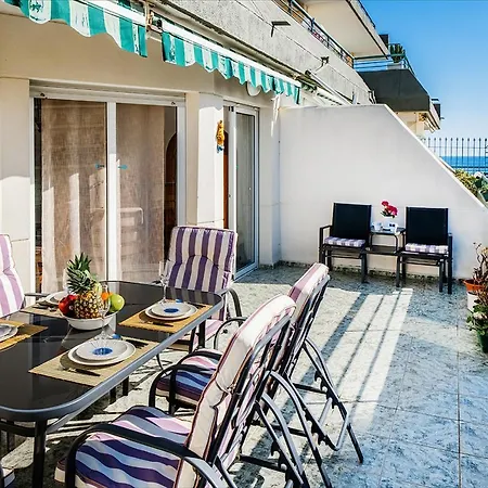 Apartment Rooftop Pool In Fuengirola Marina By Costarentals - Ref 32